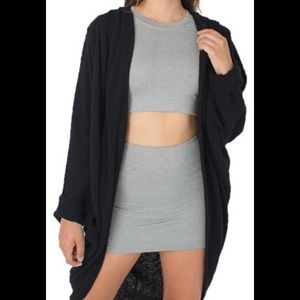 American Apparel modal shawl black